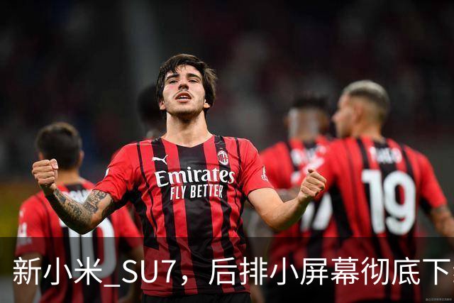 新小米 SU7，后排小屏幕彻底下线了！