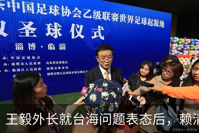 王毅外长就台海问题表态后，赖清德挑衅：若大陆动武，将以一对多