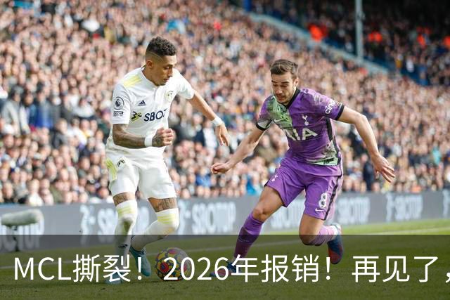 MCL撕裂！2026年报销！再见了，DPOY